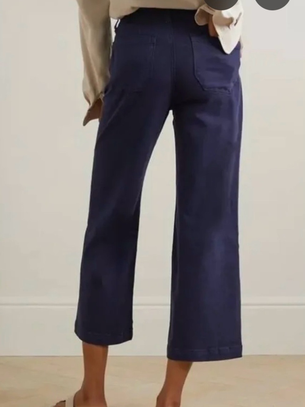 PAIGE Brooklyn Crop Wide Leg jean - Picture 2 of 11